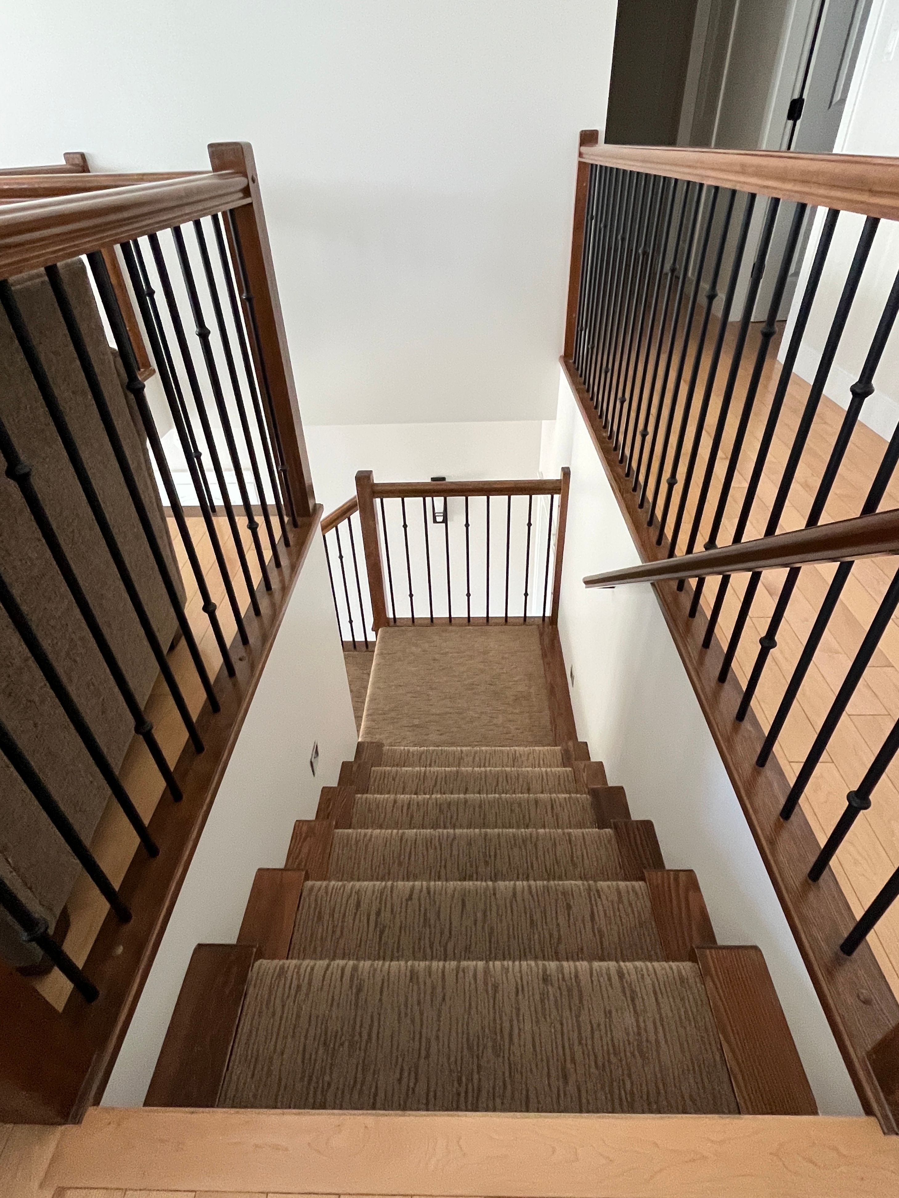 Stairwell walls